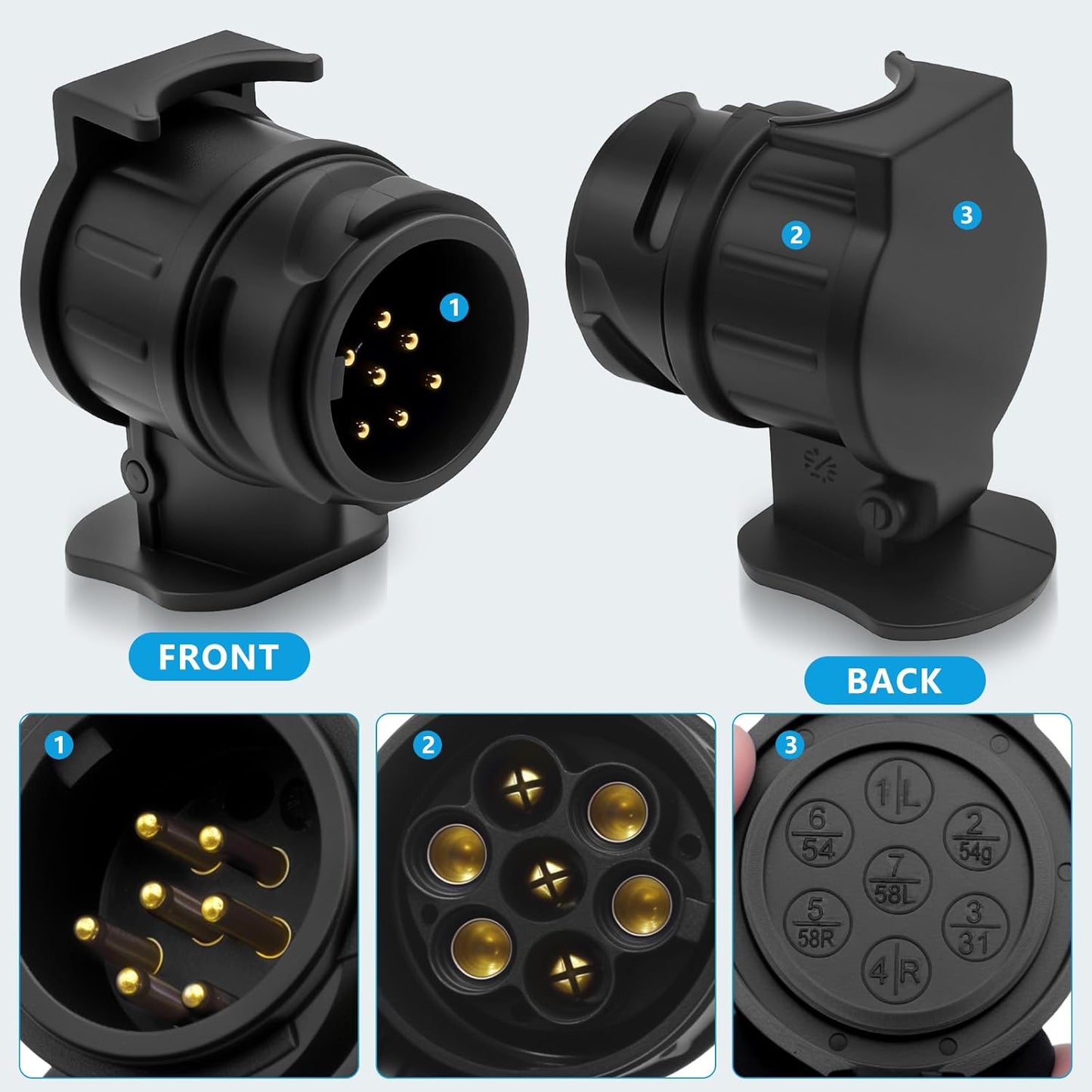 Adaptateur de remorque 13-7